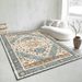 Living Room Rug Large Size Gorgeous Gold Frame Design Bedroom Rug Plush Thickened Machine Washable Thickened Underlay Interior Decorative Rug_maomaolike.com