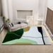 Living Room Rug Large Size Gorgeous Gold Frame Design Bedroom Rug Plush Thickened Machine Washable Thickened Underlay Interior Decorative Rug_maomaolike.com