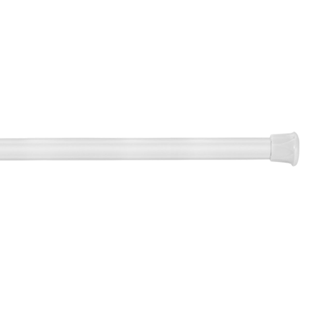 1Pc Tension Curtain Rod Spring Load Adjustable Curtain Pole Heavy-Duty Steel 4 Sizes For Bathroom Wardrobe Kitchen Balcony_maomaolike.com