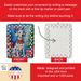 Dalmatian Christmas Reindeer Porcelain Ornament Christmas Tree Hanging Decorations For Home Christmas Holiday, Rectangle, Gift, Multicolor_maomaolike.com