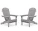 Wooden Folding Adirondack Chair Set Of 2, Solid Cedar Wood Lounge Patio Chairs For Garden, Lawn, Backyard_maomaolike.com
