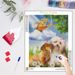 PhotoCustom 5d DIY Diamond Painting Cute Animals Round Diamond Embroidery Home Decoration Artwork_maomaolike.com