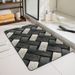 Bathroom Mat Toilet Mat Shower Mat Entrance Rug Absorbent Non-Slip Mat Soft Quick-Dry Machine Washable_maomaolike.com