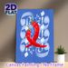 Red Chili Pepper Painting Poster, Vibrant Realistic Red Chilies With Artistic Light-toned Calligraphy-style Pattern Poster, Eye-catching Culinary_maomaolike.com