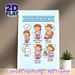 Potty Routine Painting Poster, Cute Cartoon Style Step-by-step Potty Guide Poster, Clear Visual Instructions Ideal For Bathroom_maomaolike.com