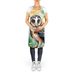 Spectacled Owl Apron Cooking Kitchen Server Baking Crafts Gardening For Adult Women Men, Unisex, Large, Multicolor_maomaolike.com