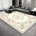 Living Room Rug Large Size Gorgeous Gold Frame Design Bedroom Rug Plush Thickened Machine Washable Thickened Underlay Interior Decorative Rug_maomaolike.com