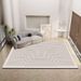 Living Room Rug Large Size Gorgeous Gold Frame Design Bedroom Rug Plush Thickened Machine Washable Thickened Underlay Interior Decorative Rug_maomaolike.com