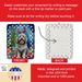 Bergamasco Christmas Reindeer Porcelain Ornament Christmas Tree Hanging Decorations For Home Christmas Holiday, Rectangle, Gift, Multicolor_maomaolike.com
