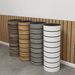 40CM Wide Self-adhesive Grid Panel Wall Sticker Wood Grain Living Room TV Background Wall Decorative Wallpaper_maomaolike.com