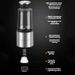 Pepper Grinder With Adjustable Coarse To Fine Ceramic Blades_maomaolike.com
