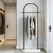 Coat Racks Clothing Rack, Golden Metal Freestanding Heavy Duty Clothes Rack With Marble Base, Multipurpose Garment Hanger For Bedroom Hat Scarf Jacket_maomaolike.com