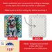 Portuguese Water Dog Christmas Porcelain Ornament Christmas Tree Hanging Decorations For Home Christmas Holiday, Rectangle, Gift, Multicolor_maomaolike.com