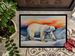 Polar Bear Doormat Front Door Mat Indoor Outdoor Rugs For Entryway, Non Slip Washable Low Pile, 24H X 36W_maomaolike.com
