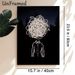 Chaotic Mind Painting Poster, Minimalist Neon-style Glowing Tangled Lines & Shirt Outline Poster, Thought-provoking Artistic Decor Ideal For Home_maomaolike.com