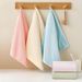 Antibacterial Coral Fleece Face Towel Ultra Soft Absorbent For Adults Kids_maomaolike.com