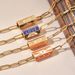 ZMZY Boho Clip Necklace For Women Stainless Steel Chain Gold Color Eye Pendant Necklaces Lucky Aesthetic Turkish Jewelry_maomaolike.com