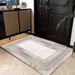 Living Room Rug Large Size Gorgeous Gold Frame Design Bedroom Rug Plush Thickened Machine Washable Thickened Underlay Interior Decorative Rug_maomaolike.com