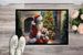 Westie And Santa Claus Doormat Front Door Mat Indoor Outdoor Rugs For Entryway, Non Slip Washable Low Pile, 24H X 36W_maomaolike.com