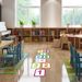 Digital Square Hopscotch Game Wall Sticker For Children's Room And Kindergarten, Self-Adhesive Floor Sticker, Matte_maomaolike.com
