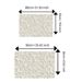 Bathroom Mat Toilet Mat Shower Mat Entrance Rug Absorbent Non-Slip Mat Soft Quick-Dry Machine Washable_maomaolike.com