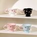 Cherry Blossom Ceramic Cup, Creative Coffee Cup, Mug, Home Girls' Cup_maomaolike.com