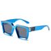 Sunglasses men's square large frame personality Sunglasses millionaire fashion glasses_maomaolike.com