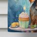 Irish Setter Happy Birthday House Flag Large Porch Sleeve Pole Decorative Outside Yard Banner Artwork Wall Hanging, Polyester, House Size, Multicolor_maomaolike.com