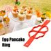 1pc Nonstick Silicone Egg Pancake Ring for Perfect Breakfasts and Baking in the Kitchen_maomaolike.com