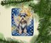Schnauzer My Angel Porcelain Ornament Christmas Tree Hanging Decorations For Home Christmas Holiday, Rectangle, Gift, Multicolor_maomaolike.com