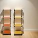 Korean Orange 4-Tier Heavy Duty Stainless Steel Storage Shelving Unit, 100lbs/shelf (49"H X 14.9"W X 13.7"D) For Indoor/Outdoor Organization , Modular Rack, Extremely Durabl_maomaolike.com