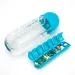 2 In 1 600ml 7 Grids Medicine Box Cup Sports Plastic Water Bottle Combine Daily Pill Boxes Organizer Drinking Bottles_maomaolike.com