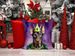 Doberman Pinscher King Of Mardi Gras Throw Pillow Machine Washable, Indoor Outdoor Decorative Pillow For Couch, Bed Or Patio, 18Hx18W_maomaolike.com