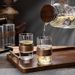 High-end Vertical Stripe Heat-resistant Glass For Home Living Room Chinese Style High Appearance Anti-scald Drinking Cup_maomaolike.com