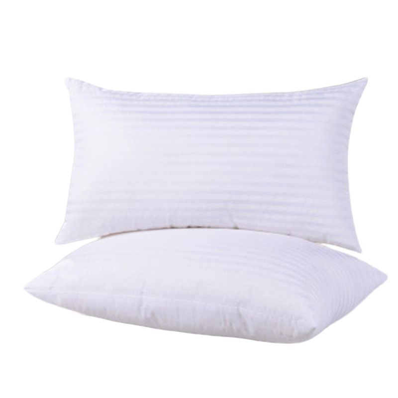 Soft Bed Pillows Fiber Striped Pillow Core_maomaolike.com