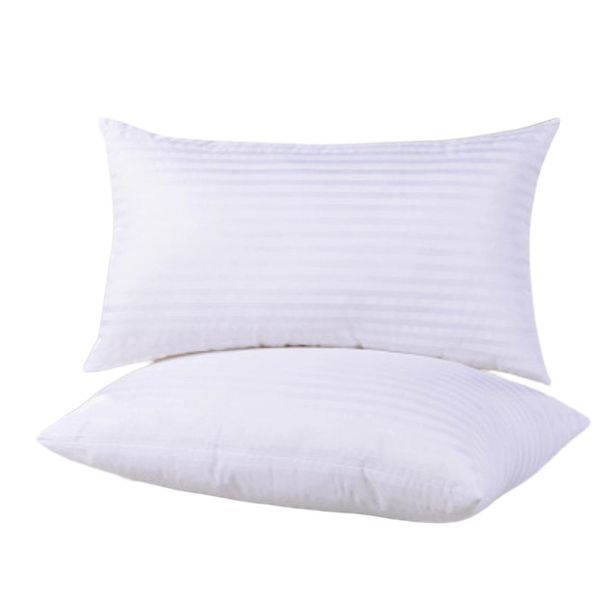 Soft Bed Pillows Fiber Striped Pillow Core_maomaolike.com