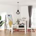 Industrial Pendant Light Fixtures With Adjustable Hanging Chain, Black_maomaolike.com