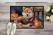 Shiba Inu Fall Kitchen Pumpkins Doormat Front Door Mat Indoor Outdoor Rugs For Entryway, Non Slip Washable Low Pile, 24H X 36W_maomaolike.com