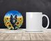 Belgian Sheepdog In Sunflowers Large Sandstone Coasters Pack Of 4 Absorbent Round Coasters Decor Gifts For Men Or Women, 4 In, Multicolor_maomaolike.com
