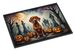 Vizsla Spooky Halloween Doormat Front Door Mat Indoor Outdoor Rugs For Entryway, Non Slip Washable Low Pile, 24H X 36W_maomaolike.com