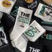 Unisex Cotton socks for men, mid length socks with anti odor letters, Instagram trendy midsole, student sports basketball_maomaolike.com