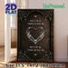 Gothic Skeleton Love Painting Poster, Vintage Dark Gothic Style Poster, Romantic Skeleton Heart With Quote & Spider Web Design, Ideal For Bedroom And_maomaolike.com