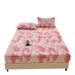 Class A Bubble Milk Velvet Printed Sheet Single Piece Thickened Rabbit Fur Coral Fleece Mattress Protector Bed Cover Three-Piece S_maomaolike.com