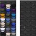 Cross-Border Hot-Selling 24-Grid Hat Baseball Cap Multi-Functional Door Back Storage Hanging Bag_maomaolike.com