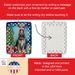 Afghan Hound Christmas Reindeer Porcelain Ornament Christmas Tree Hanging Decorations For Home Christmas Holiday, Rectangle, Gift, Multicolor_maomaolike.com