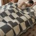 Milk Velvet Winter Thickened Coral Fleece Throw Office Nap Flannel Blanket Single Double Dormitory_maomaolike.com