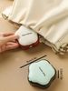 Breathable Powder Puff Cushion Storage Box, Portable For Travel, Student Home Use, Acrylic Dustproof Makeup Box With Makeup Mirr_maomaolike.com