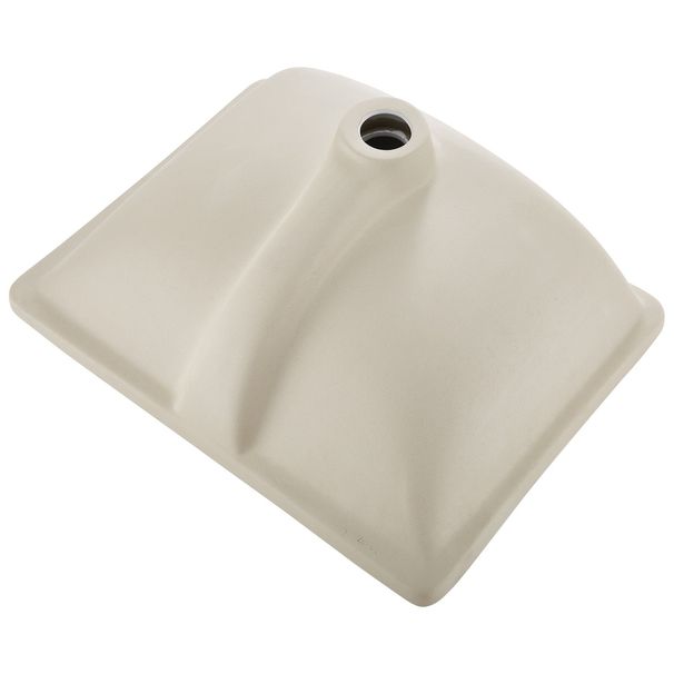 Undermount Bathroom Sink, 20.28 X 15.16 Inch Rectangular White Ceramic Vessel Sink With Overflow Hole, Under Counter Drop In Modern Lavatory Vanity Bath Wash Bowl Basin, Rectangle Small Space_maomaolike.com