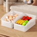 For Food Preservation Vegetable And Fruit Divider Refrigerator Storage Organizer Magic Egg Box_maomaolike.com