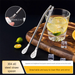 Xiongle 304 Stainless Steel Straw Stirring Extended Handle Office Home Cup Filter Residue Spoon_maomaolike.com
